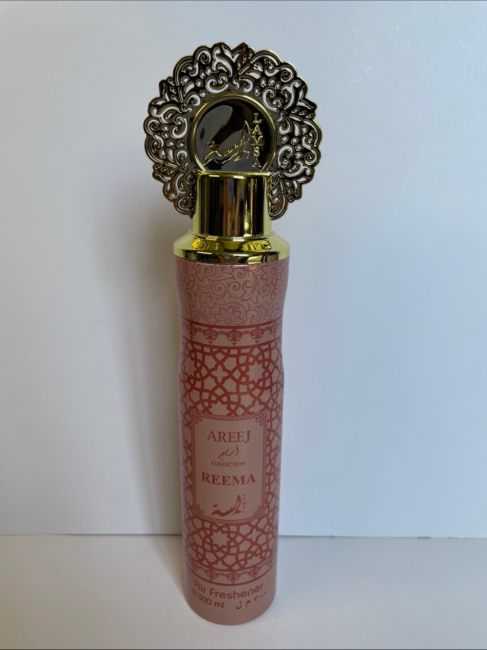 NWT Reema Pink & Gold Decorative Air Freshener